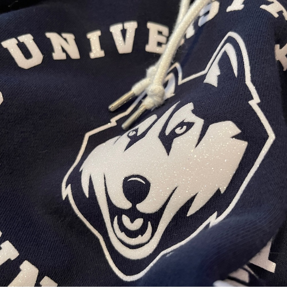 UConn Ladies Hooded Sweatshirt - Size S - Picture 6 of 6